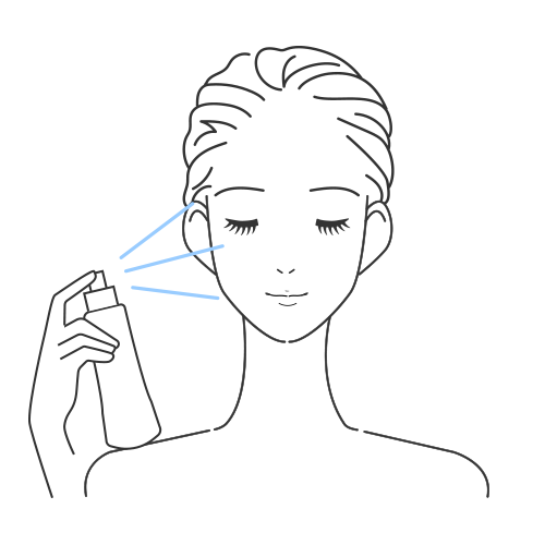 1秒吹きかけるだけの、美肌記憶ケア。PROTONAID SOLUTION（プロトン