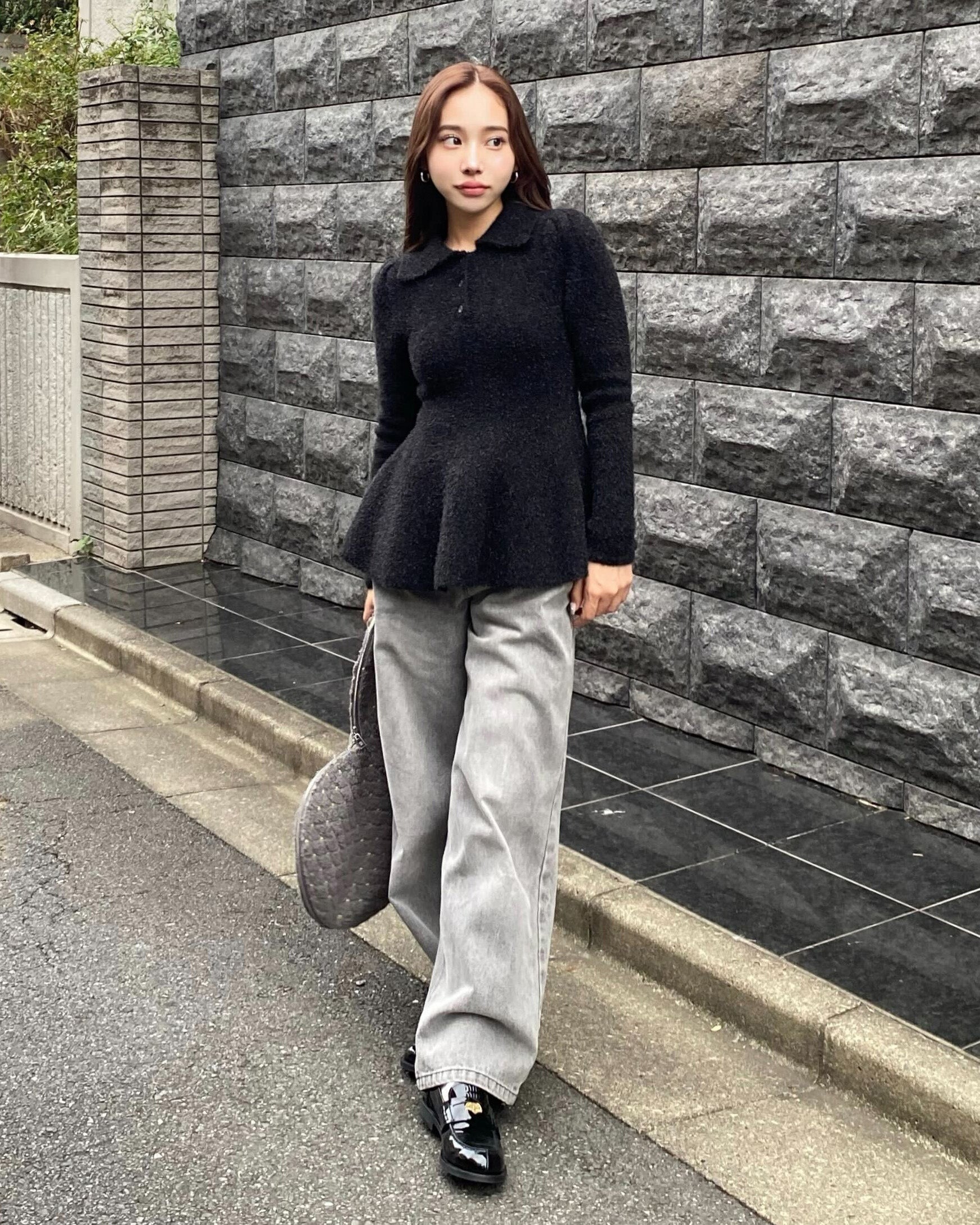 LISA PEPURAMU KNIT/157cm/着用サイズF｜Bibiy.