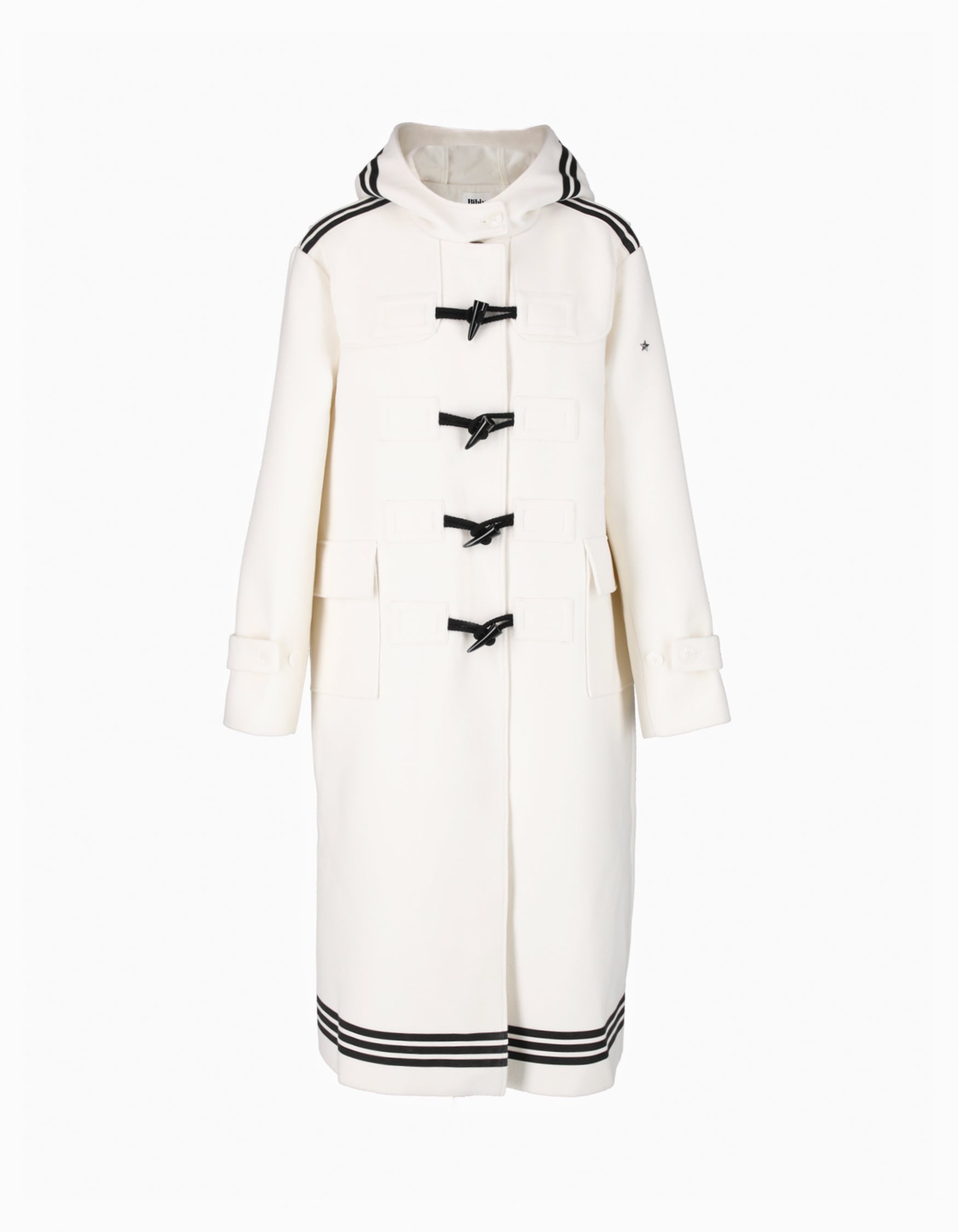 BIBIY. MADE | CHARLENE DUFFLE COAT NAVY｜Bibiy.