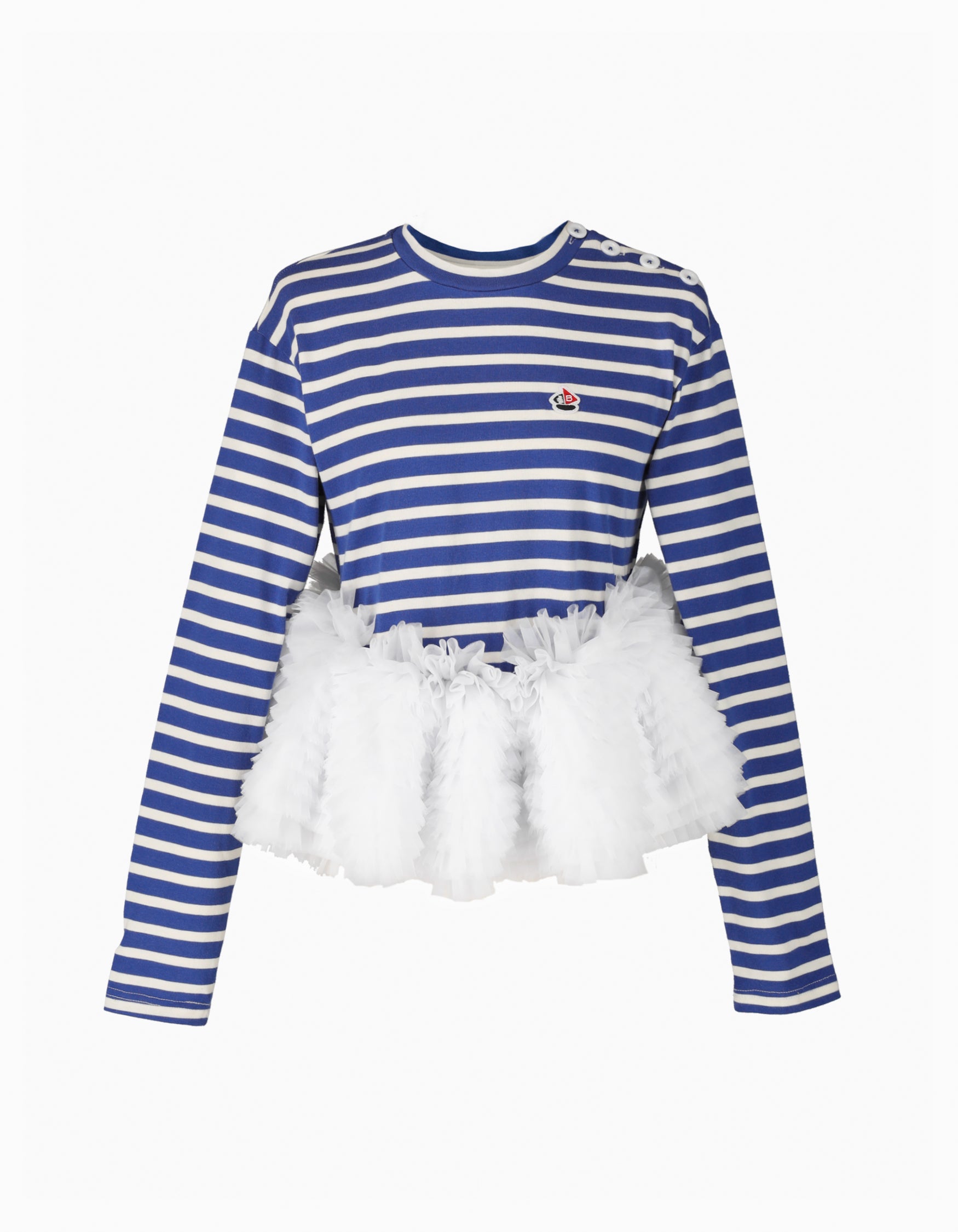 BIBIY. MADE | FRANCINE TULLE TOP RED｜Bibiy.