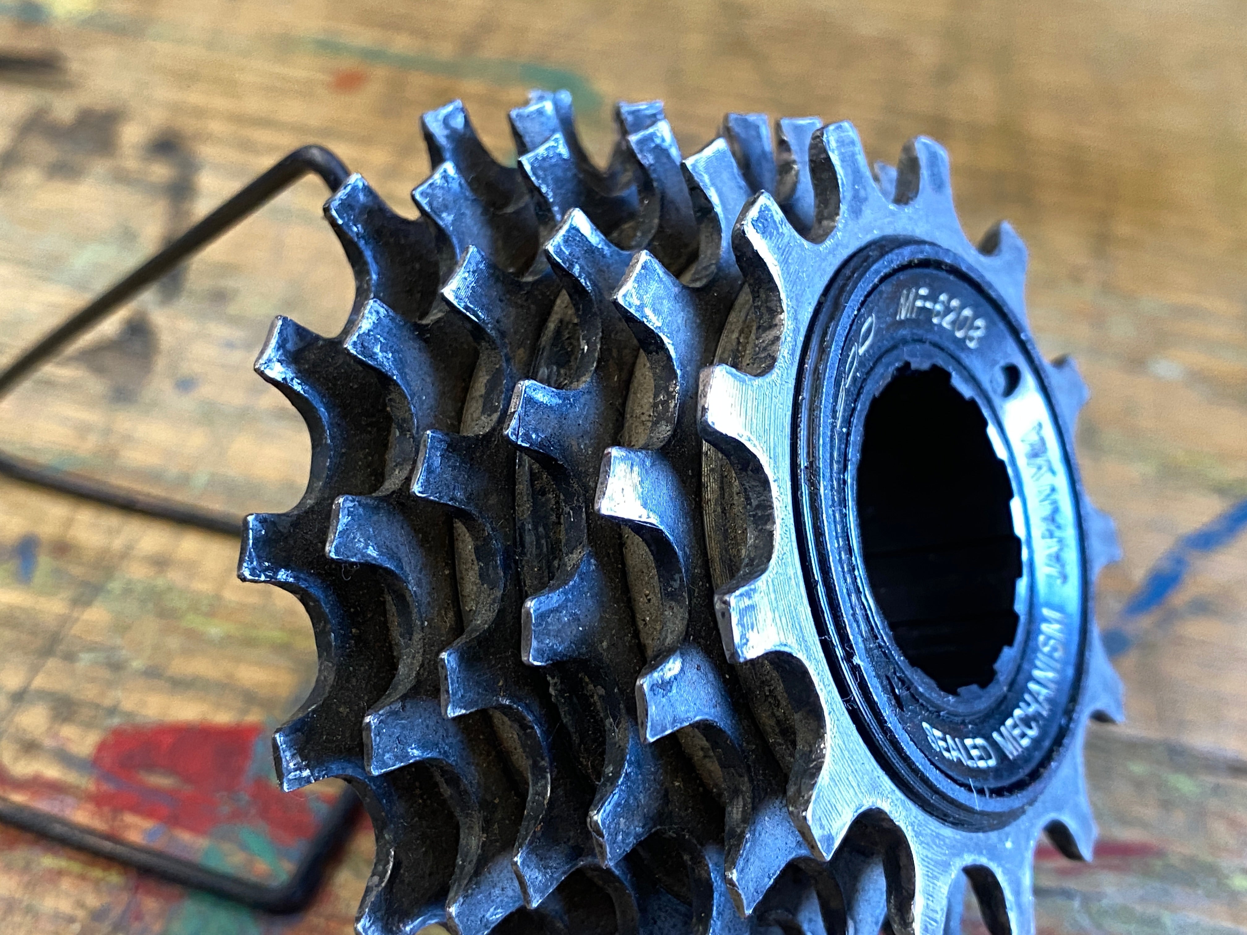 Shimano 600 MF-6208 6 Speed Freewheel 13-18