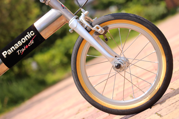 一生モノのチタン製折りたたみ自転車 Panasonic（パナソニック