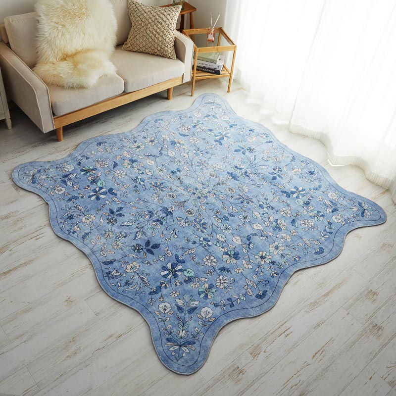 本格的なデザインラグをお手頃価格で♪洗えるプリントラグ『ヴェレ