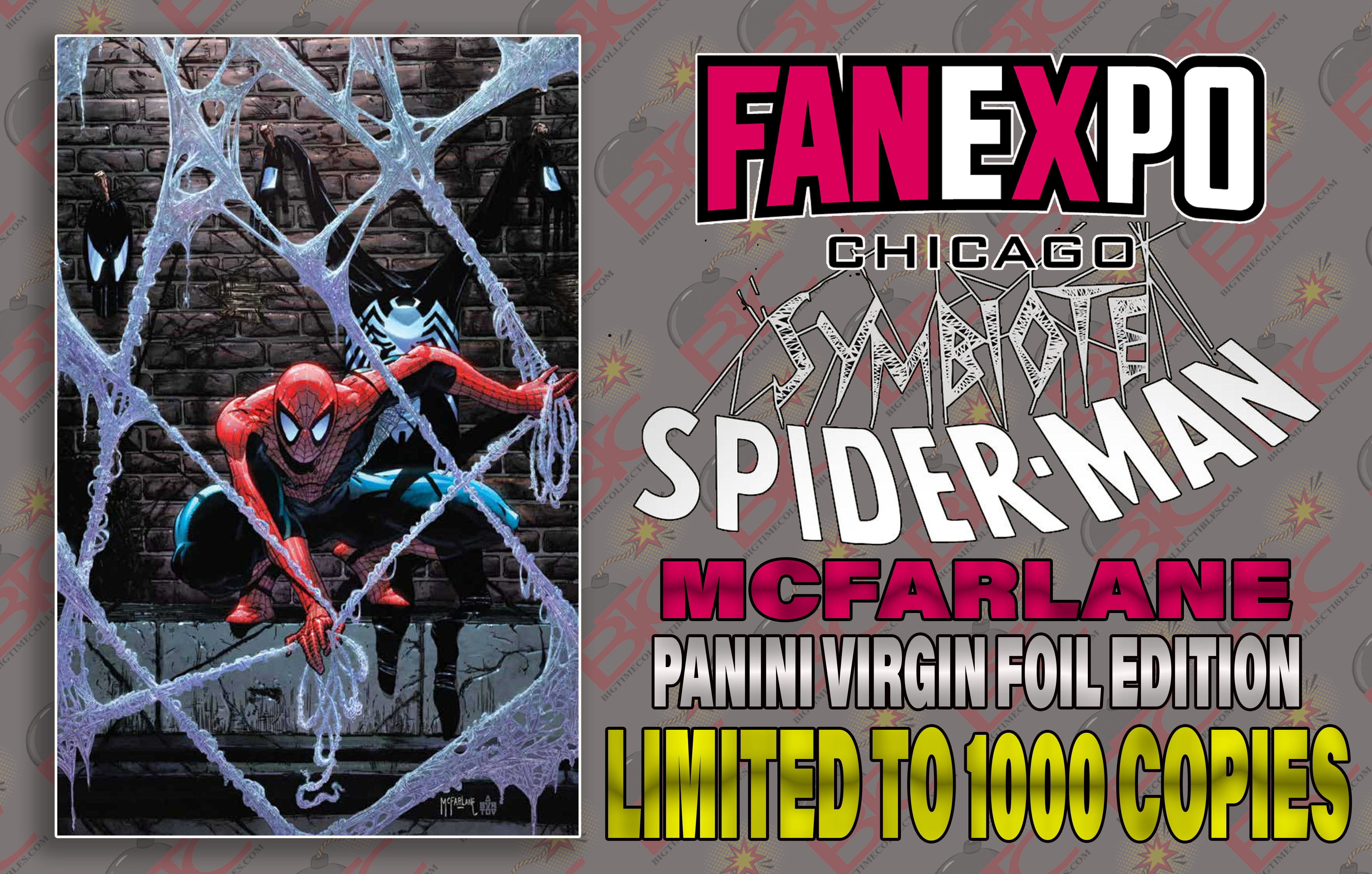 SYMBIOTE SPIDER-MAN #1 TODD MCFARLANE FANEXPO CHICAGO EXCLUSIVE SPOT F