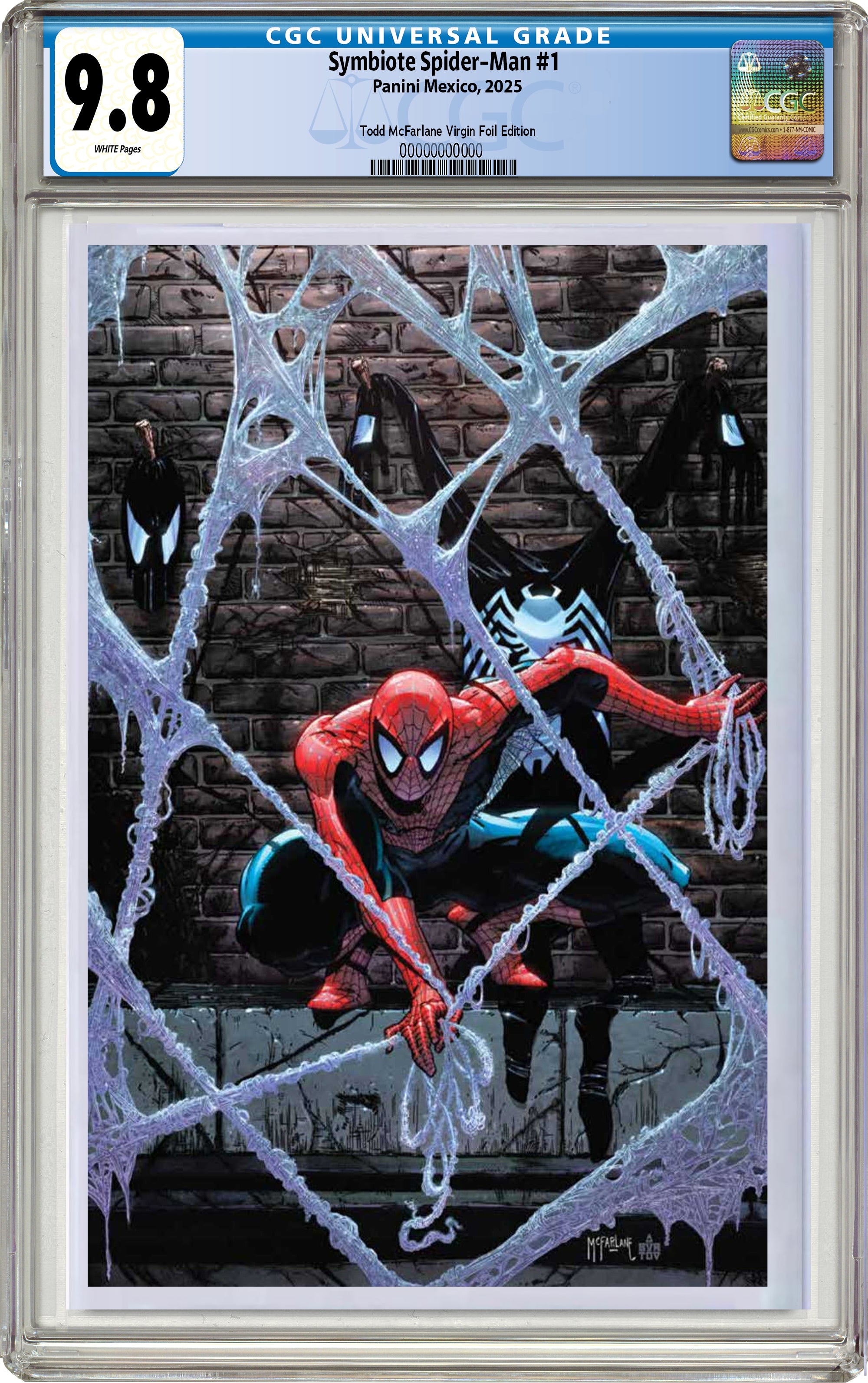 SYMBIOTE SPIDER-MAN #1 TODD MCFARLANE FANEXPO CHICAGO EXCLUSIVE SPOT F