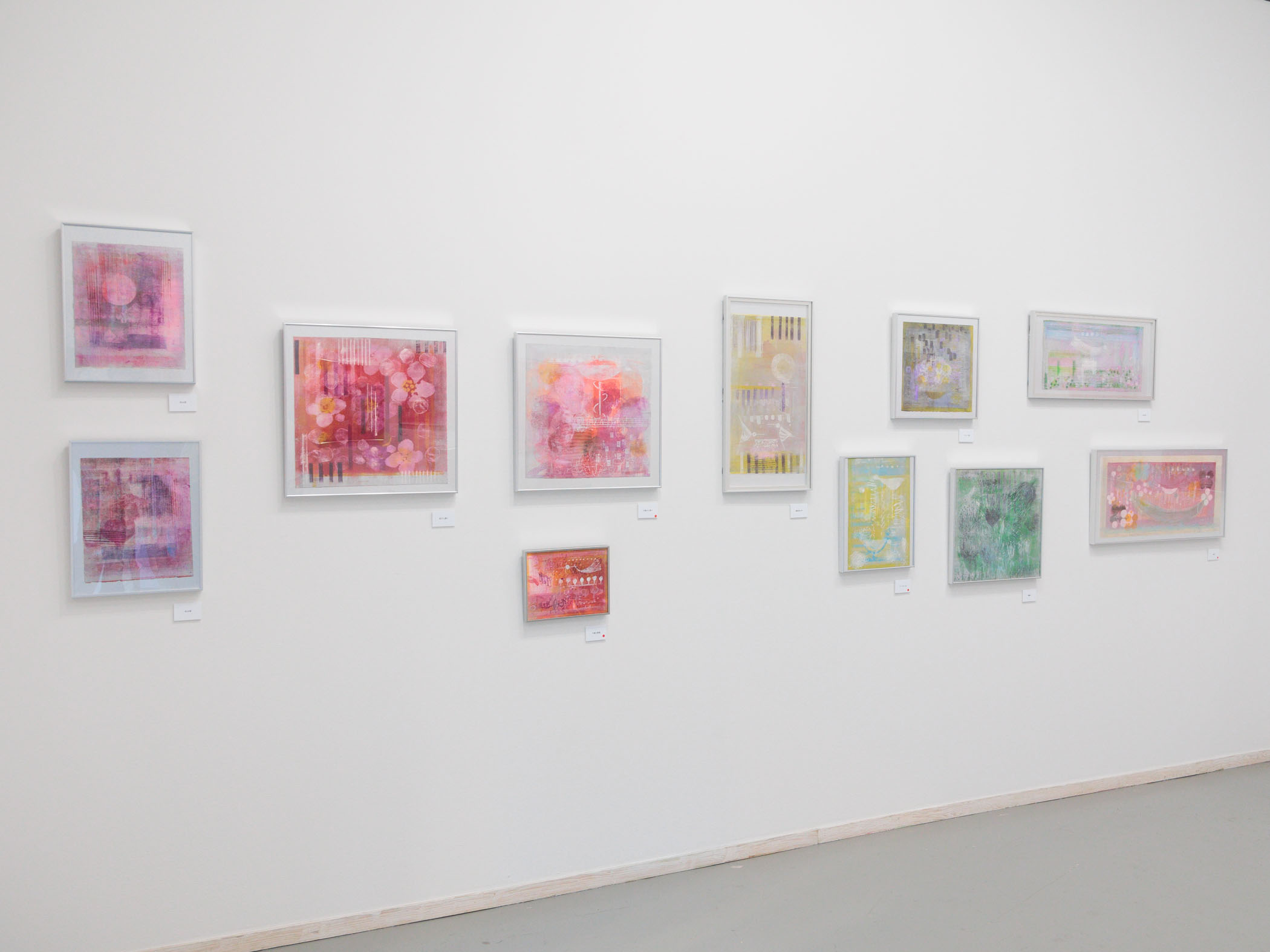 レポート】佐々木良枝（「石版画（リトグラフ）工房」講師）個展 | 美学校