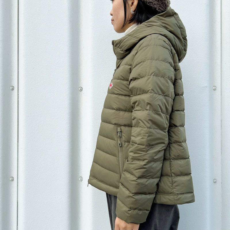 ダントン DANTON/ナイロンタフタ ミドルダウン フード ジャケット/DT