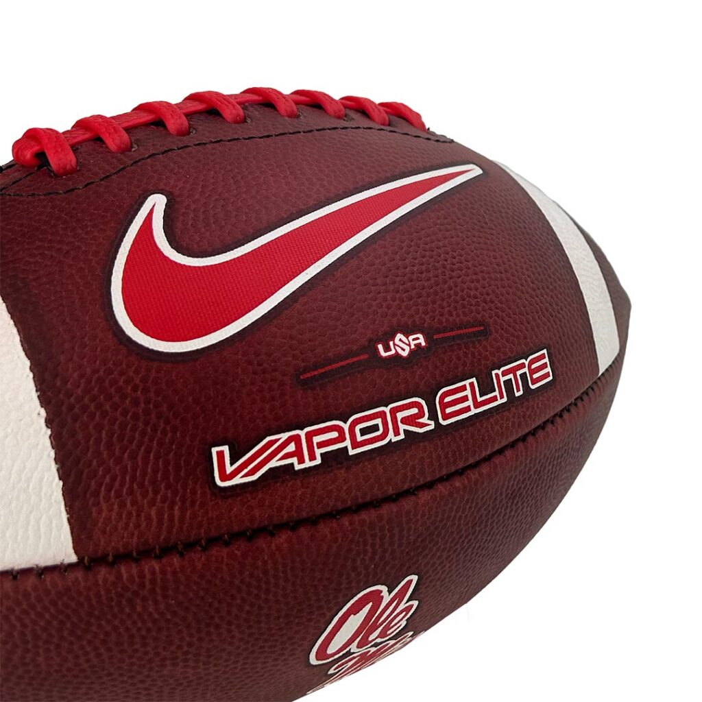 Official 2025 Ole Miss Rebels Nike Vapor Elite Game Football - Big