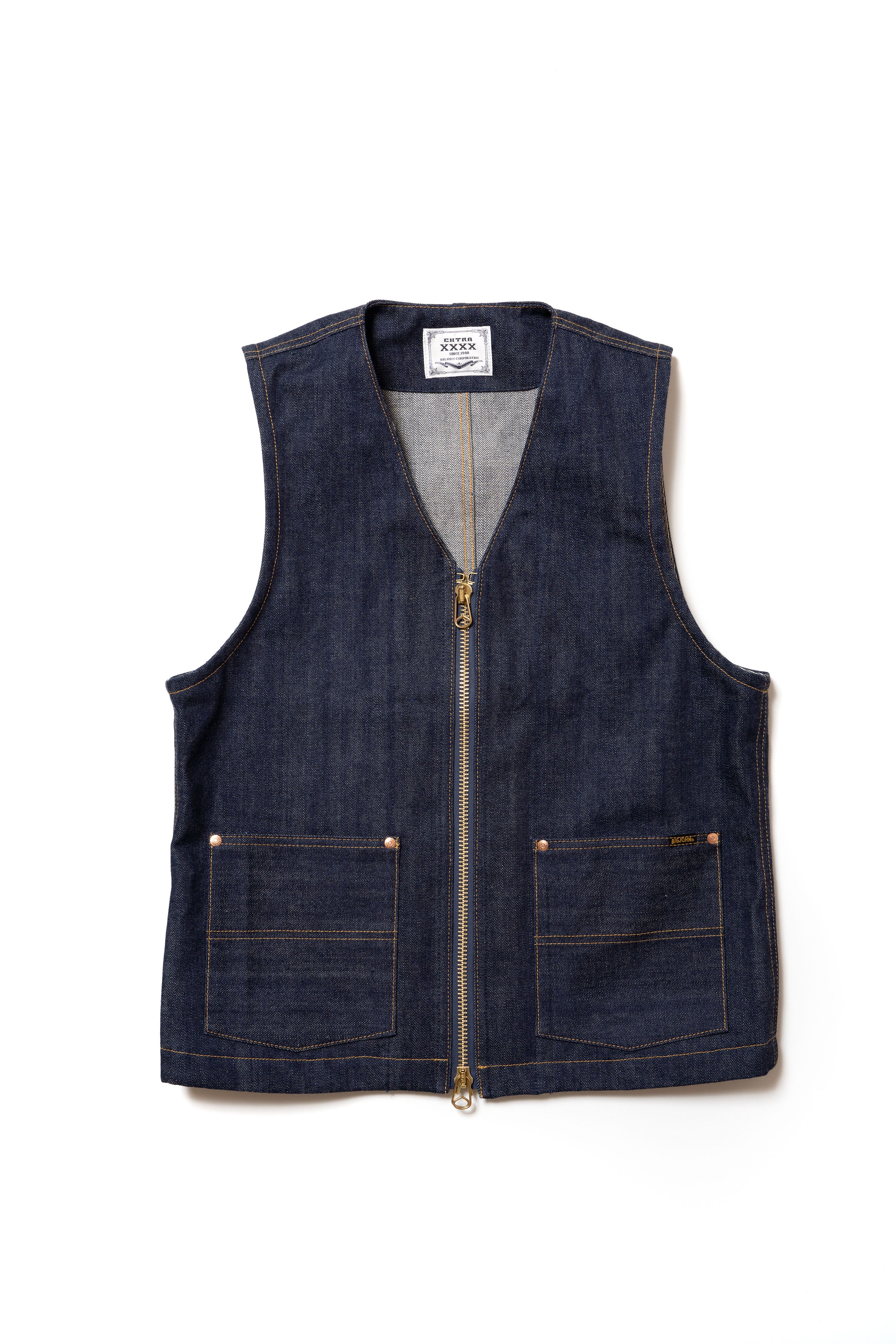 XX602Z (000)『XXXX-EXTRA』ZIP UP VEST – BIG JOHN【公式】オンライン