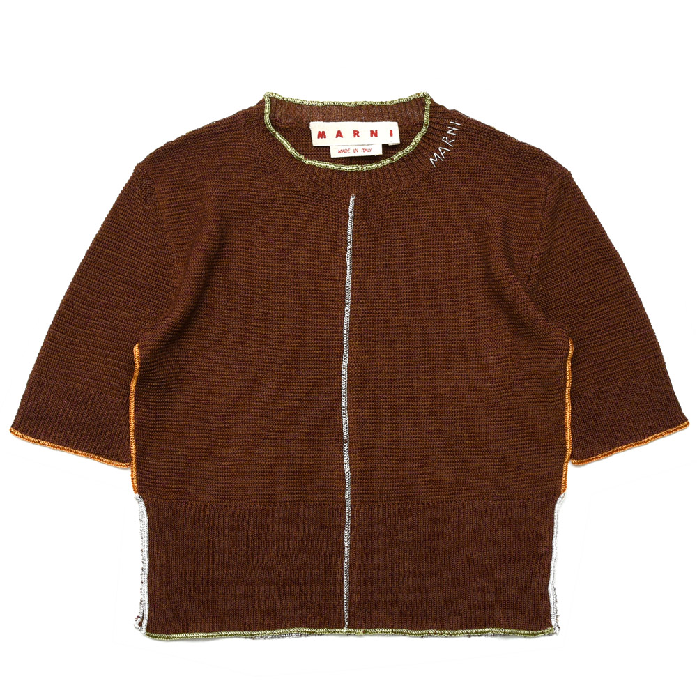 MARNI（マルニ） GCMD0641EQ UFL101 パイピングリネンニット