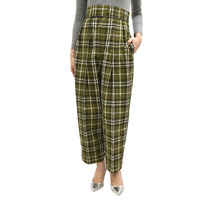 INSCRIRE(アンスクリア)PT28A チェック ペグトップパンツ レディース