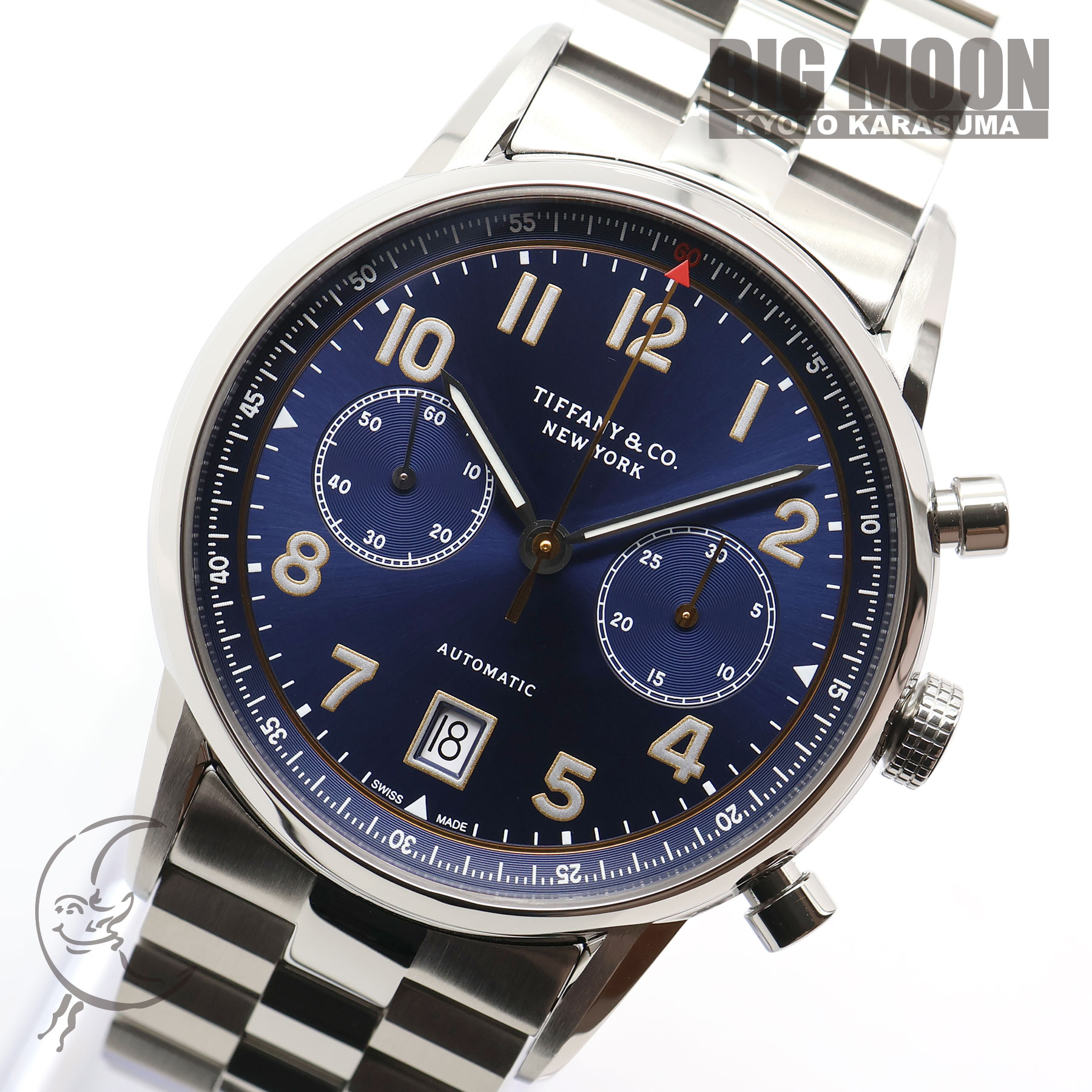 TIFFANY&CO. ティファニー CT60 クロノグラフ 42mm 34677298
