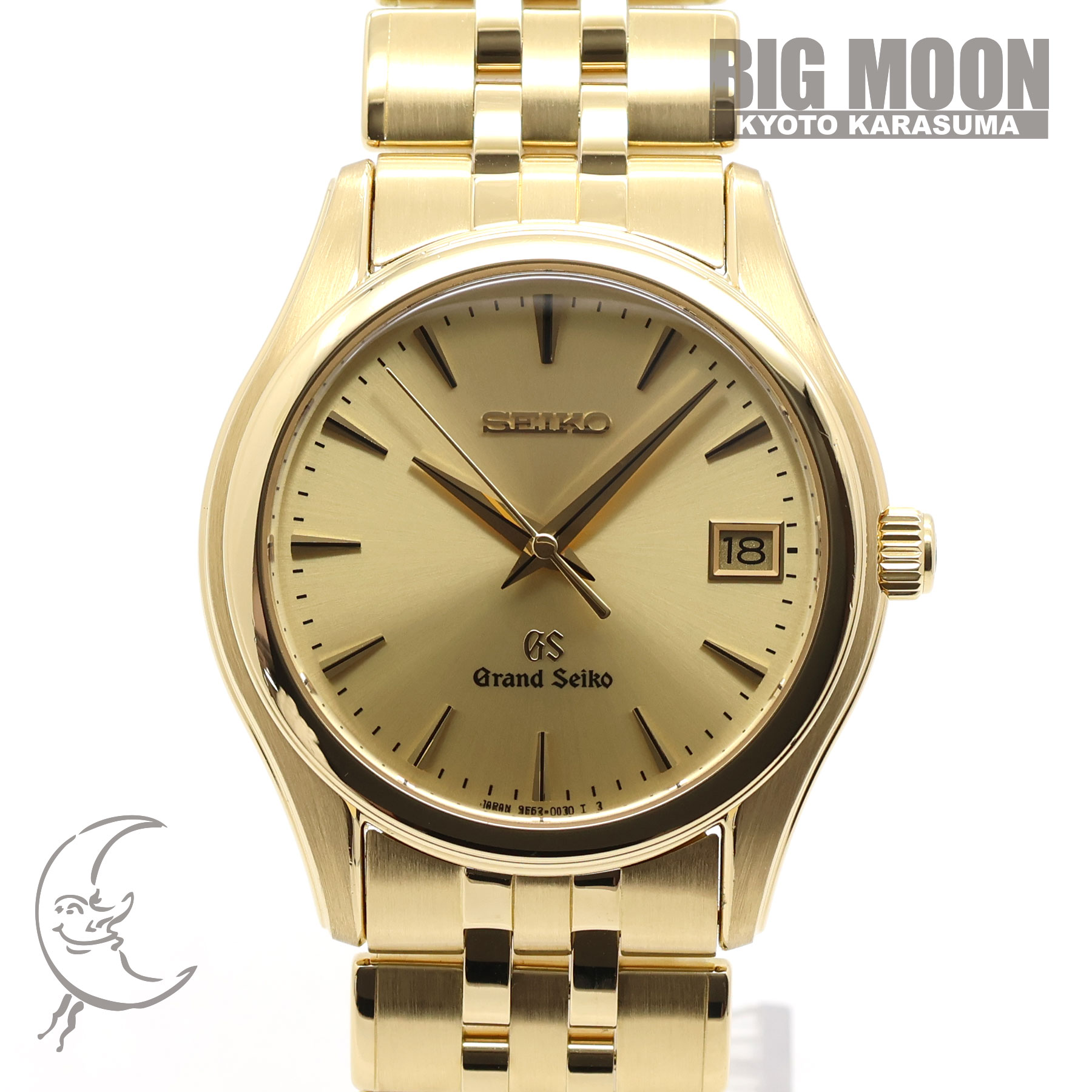 GRAND SEIKO グランドセイコー クォーツ イエローゴールド 35.5mm