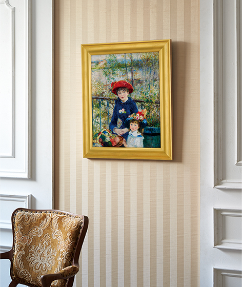 二人の姉妹 -テラスにて- | 商品紹介 | 美術品複製画販売サイト | 美術