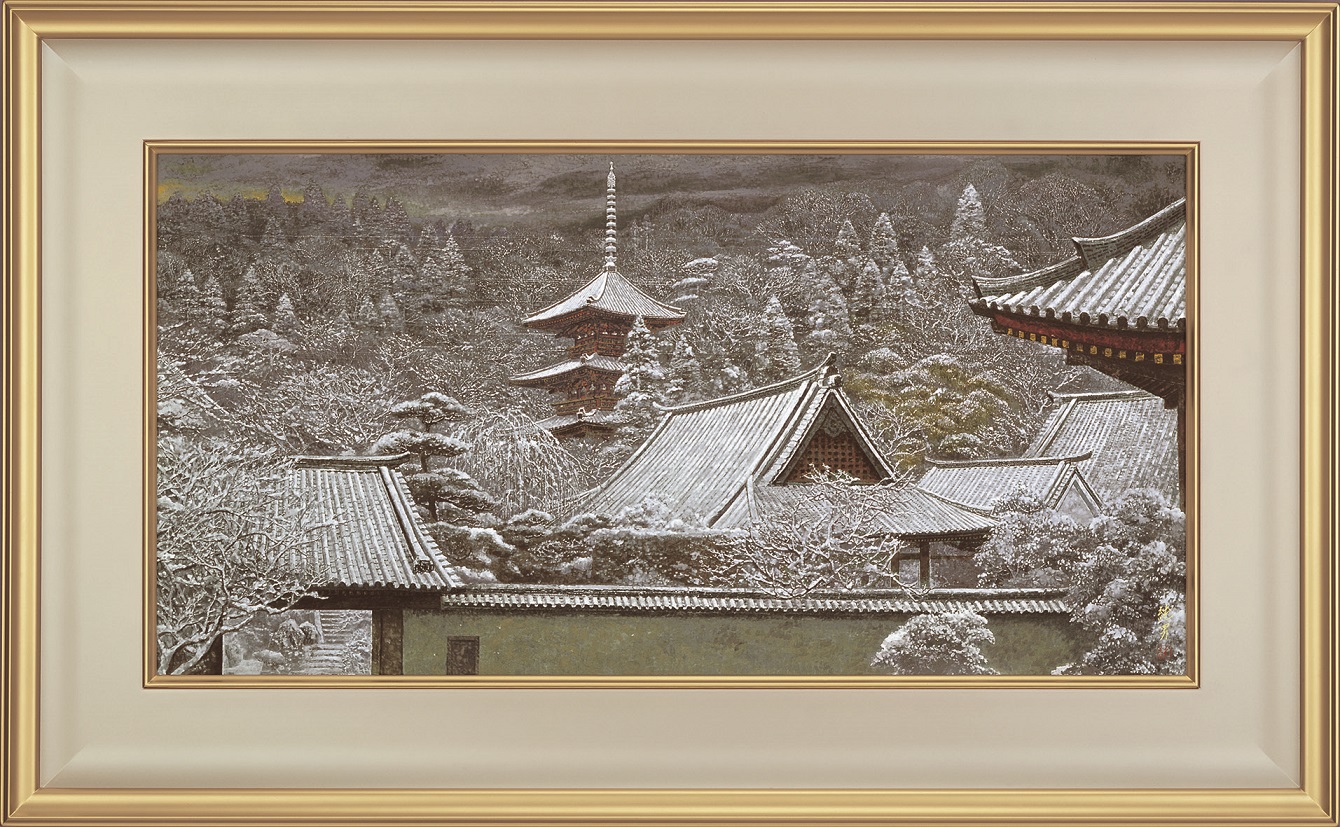 大和・雪のしじま | 商品紹介 | 美術品複製画販売サイト | 美術趣味