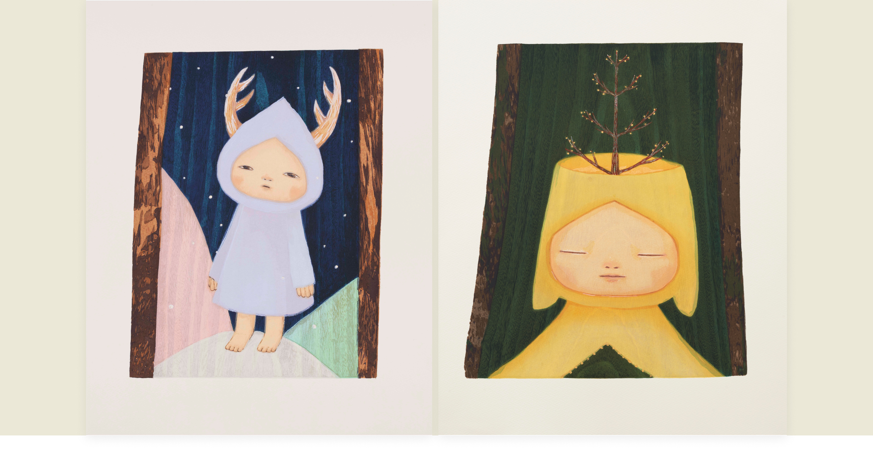 中村萌 個展「before the dawn」エディション版画作品のオンライン