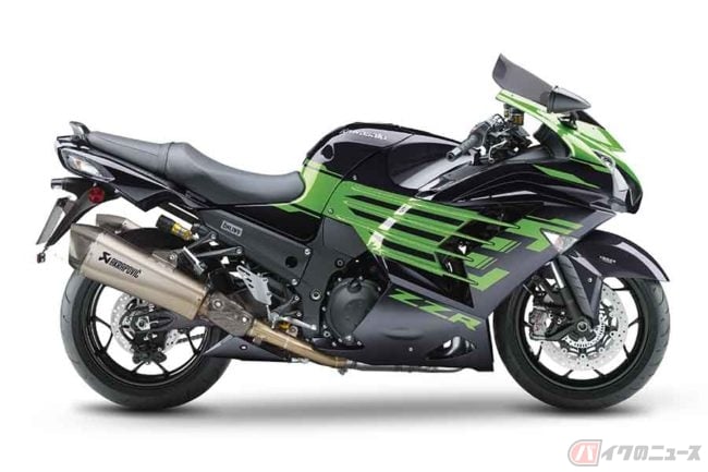 カワサキ「Ninja ZX-14R」2020年も継続販売 スズキ「ハヤブサ」の