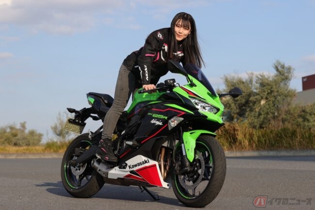 高梨はづきのきおくきろく。』カワサキの4気筒250ccモデル「Ninja ZX