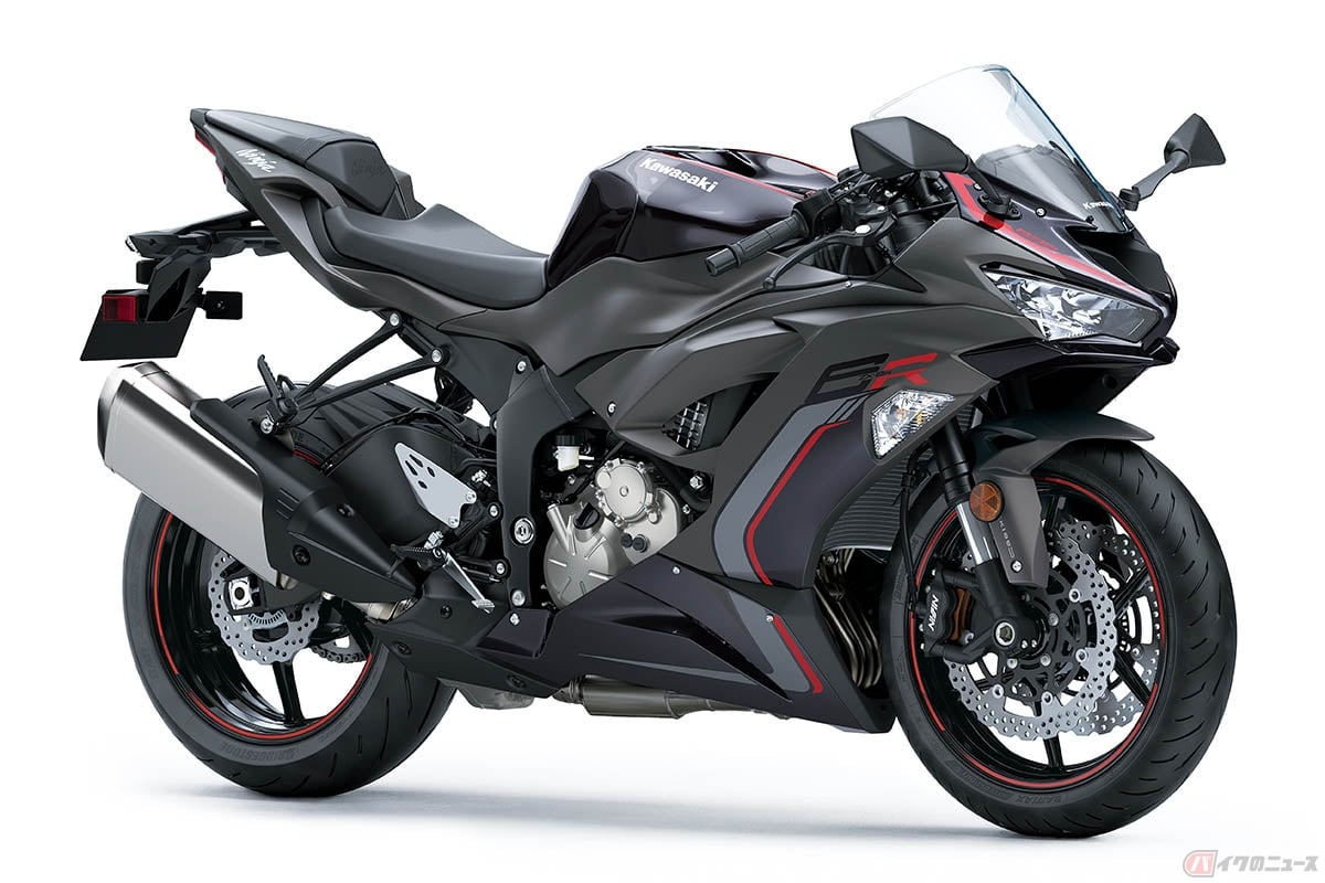 カワサキ新型「Ninja ZX-6R」公開！ブラックベースにレッドが光るNEW