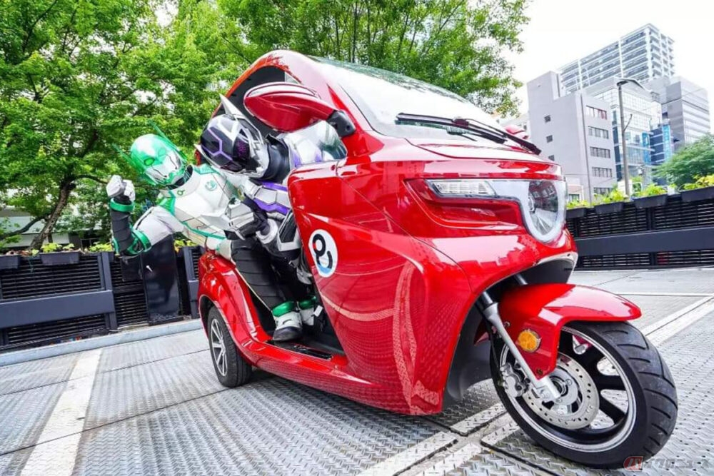 学生ベンチャー開発の「電動トゥクトゥク」 福岡 大名にてレンタル開始