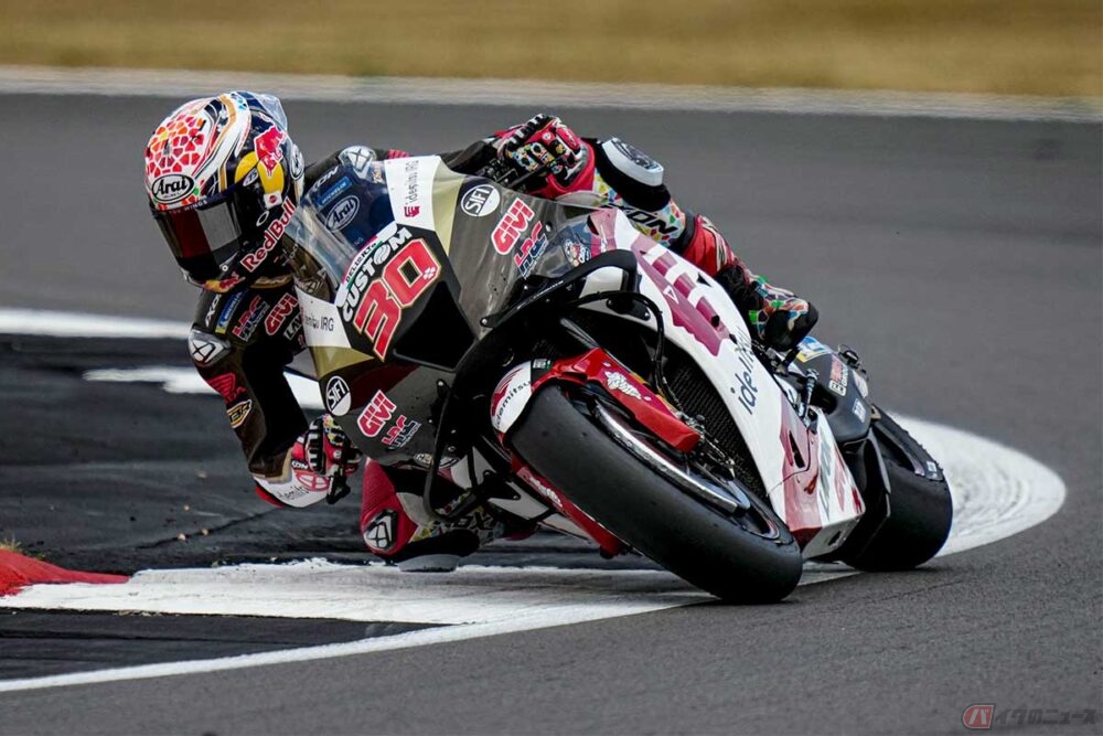 MotoGP第12戦イギリスGP】中上貴晶選手、20番手スタートの厳しいレース
