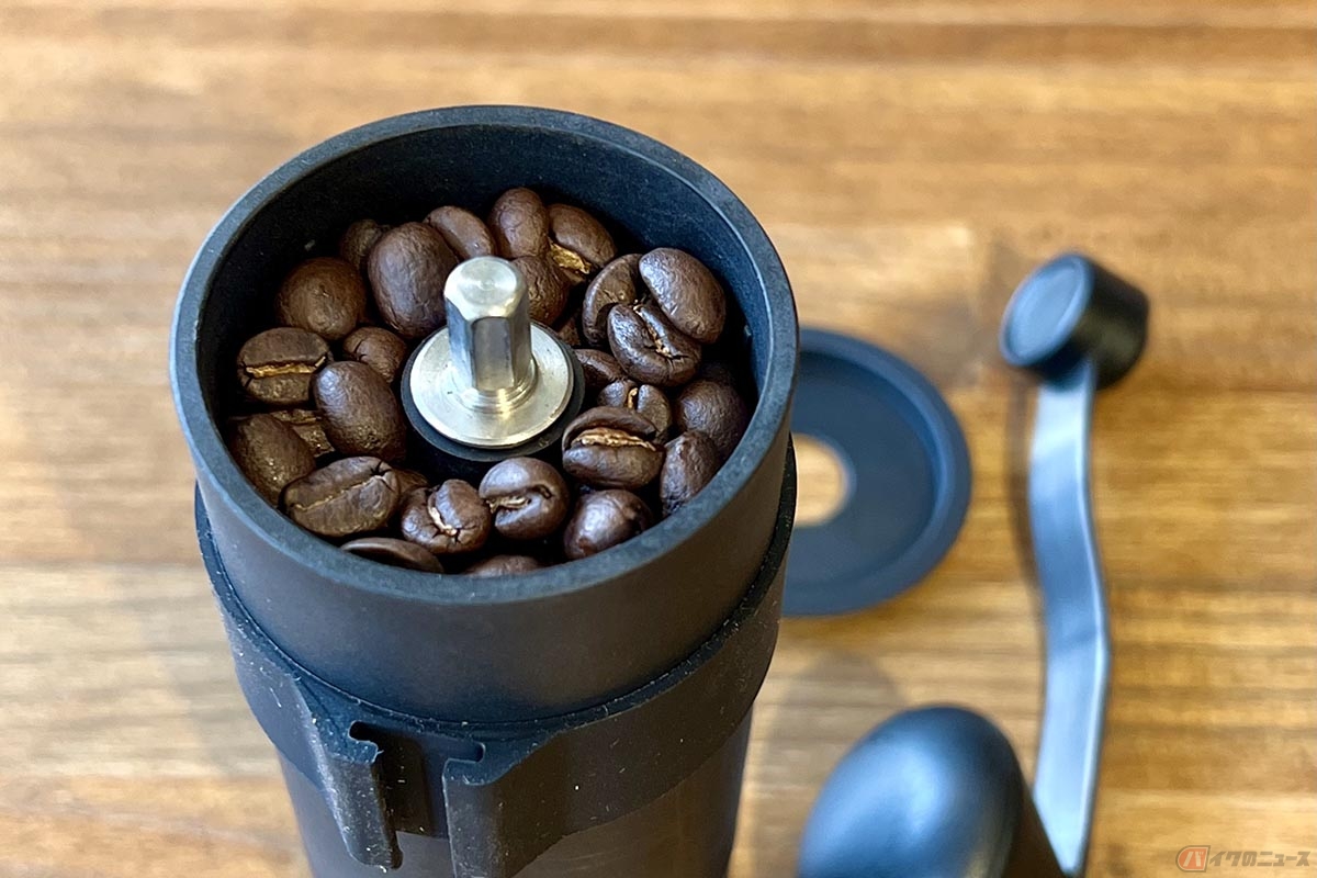 コーヒーミルから感じた工業製品の精度 じつはバイクに使われている