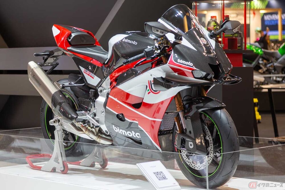 日本初公開のビモータ「KB998 Rimini」「Tesi H2 TERA」がやってくる