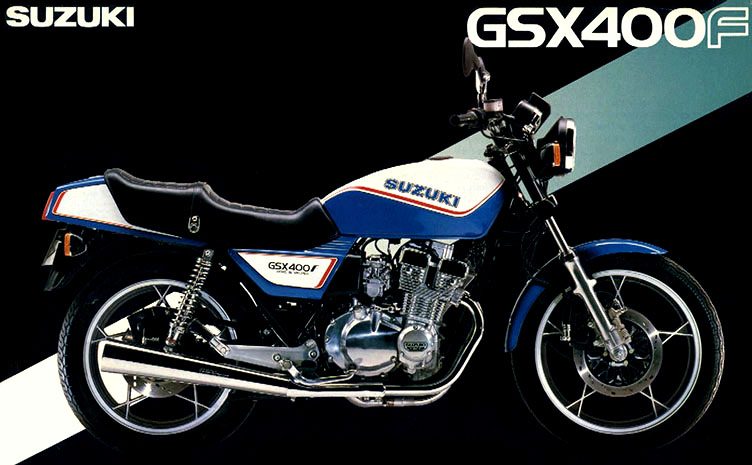 GSX400F/F2/FW/FS(GK71A/GK72A)-since 1981- - バイクの系譜