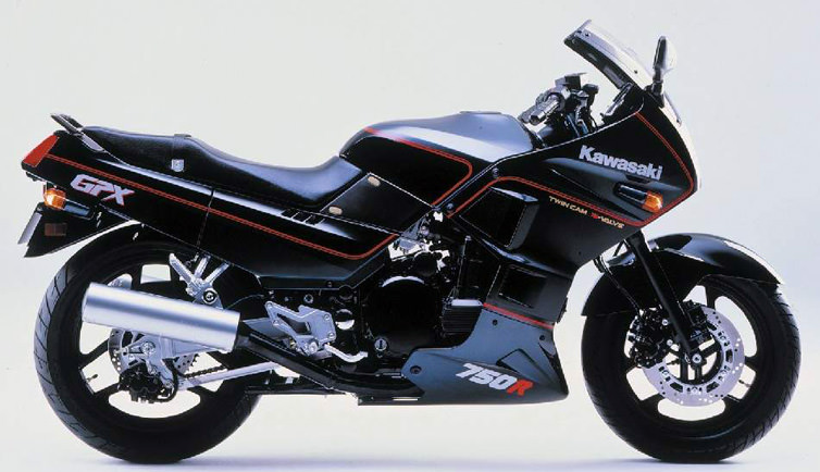 GPX750R（ZX750F）-since 1986- - バイクの系譜