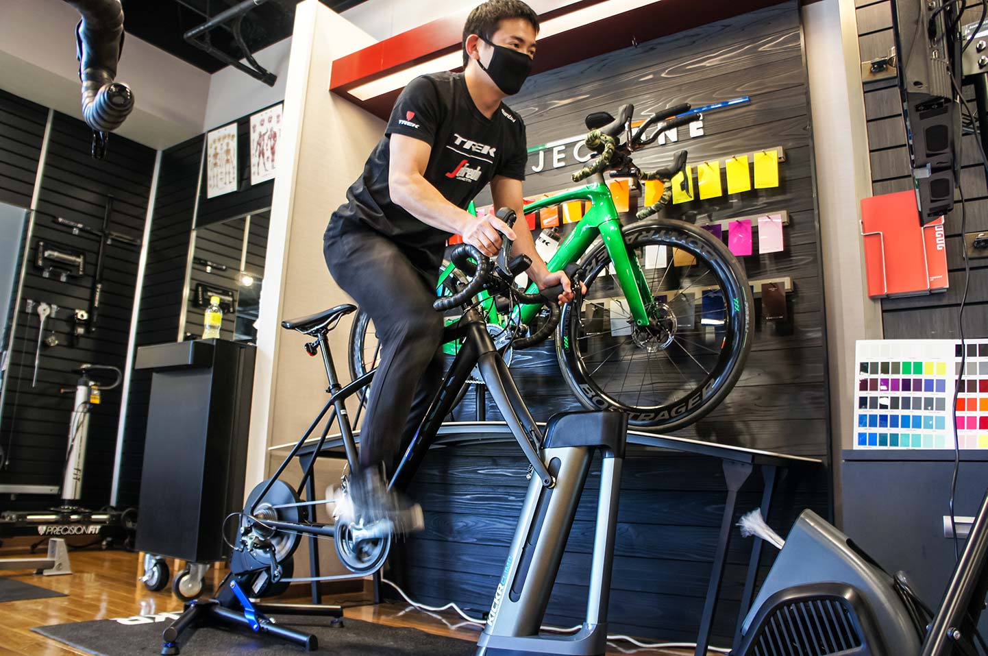 スマートトレーナー体験コーナー