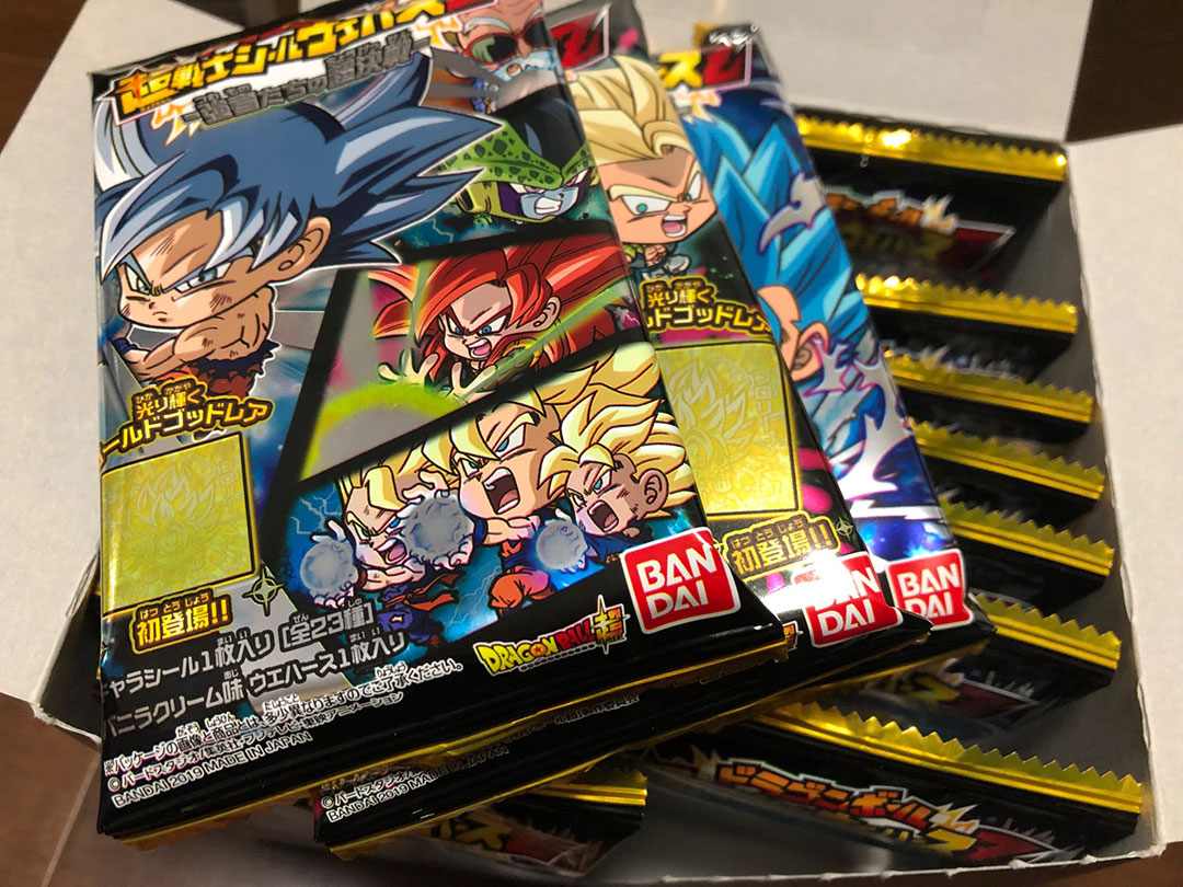 ドラゴンボール超戦士シールウエハースZ 強者たちの超決戦(12弾) 2019