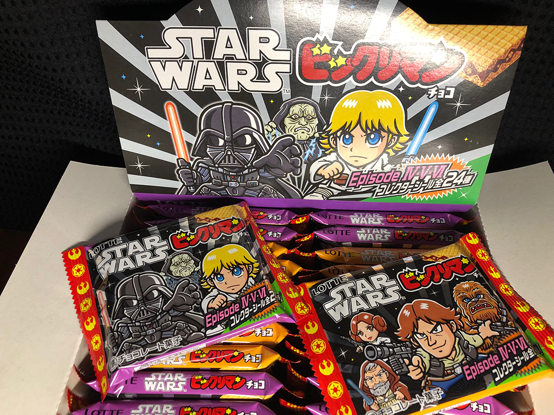 スターウォーズビックリマン 全72種+抽選3種シールリスト（2015年6月