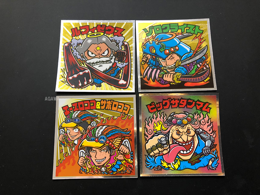 ワンピースマンチョコ20thアニバーサリー（20周年）全24種シールリスト