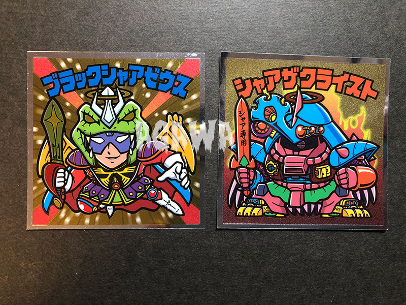 機動戦士ガンダムマンチョコ全48種シールリスト 2019年12月 ｜ シール