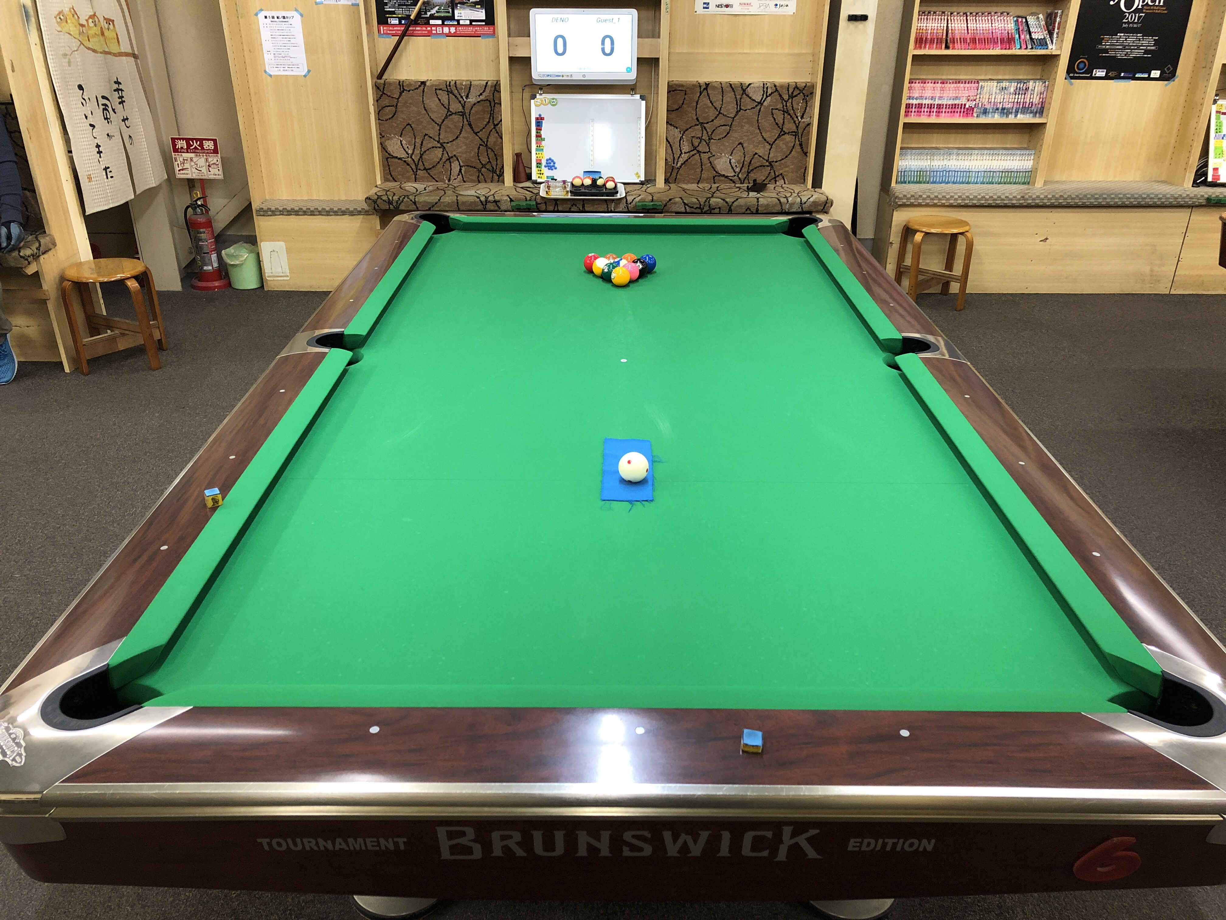 DENOビリヤード(大阪府) ビリヤード場ガイド - ビリヤード・ウォーカー