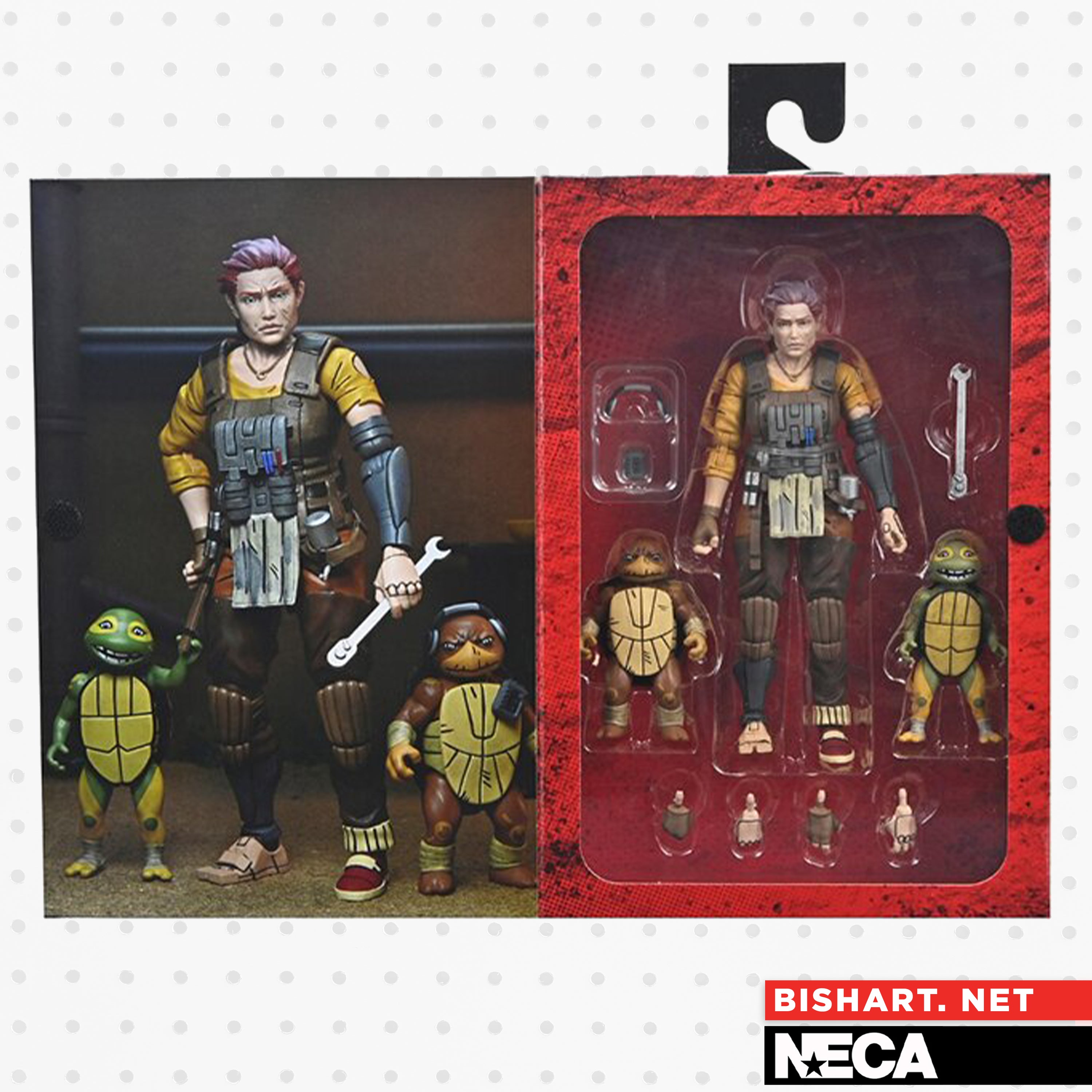 GRAMMY APRIL + BABY YI & MOJA - NECA LAST RONIN LOST YEARS