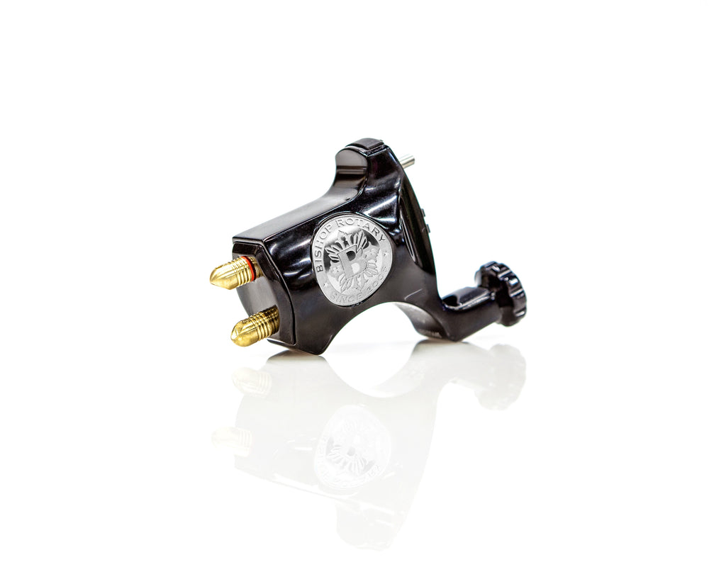 Polished Black - Bishop Rotary Tattoo Machine