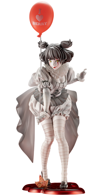 HORROR美少女 ペニーワイズ（2017）モノクロームVer. – BISHOUJO