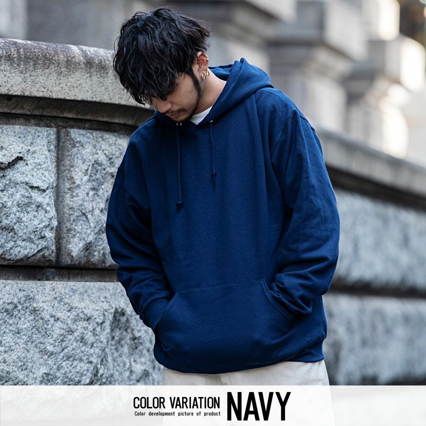 パーカー メンズ JERZEES(ジャージーズ)裏起毛プルパーカー/全4色