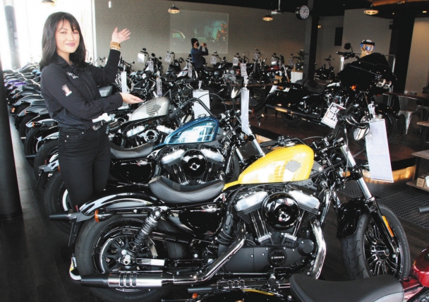 チャンピオン76浜松店オープン 輸入バイクの中古販売・レンタル