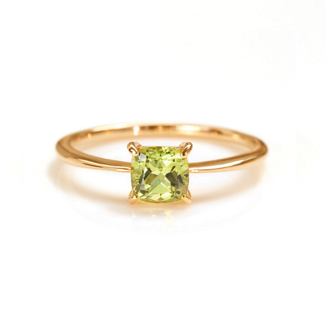 ビズー公式】マリガーネット K18(18金) PTリング セラム | 希少石