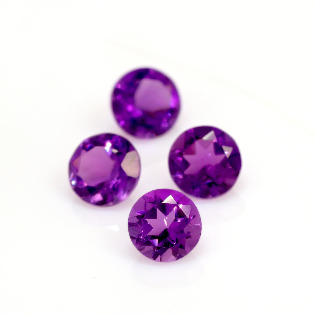 ビズー公式】アメジスト×ダイヤモンド K18/K10/PT ネックレス リゼッテ