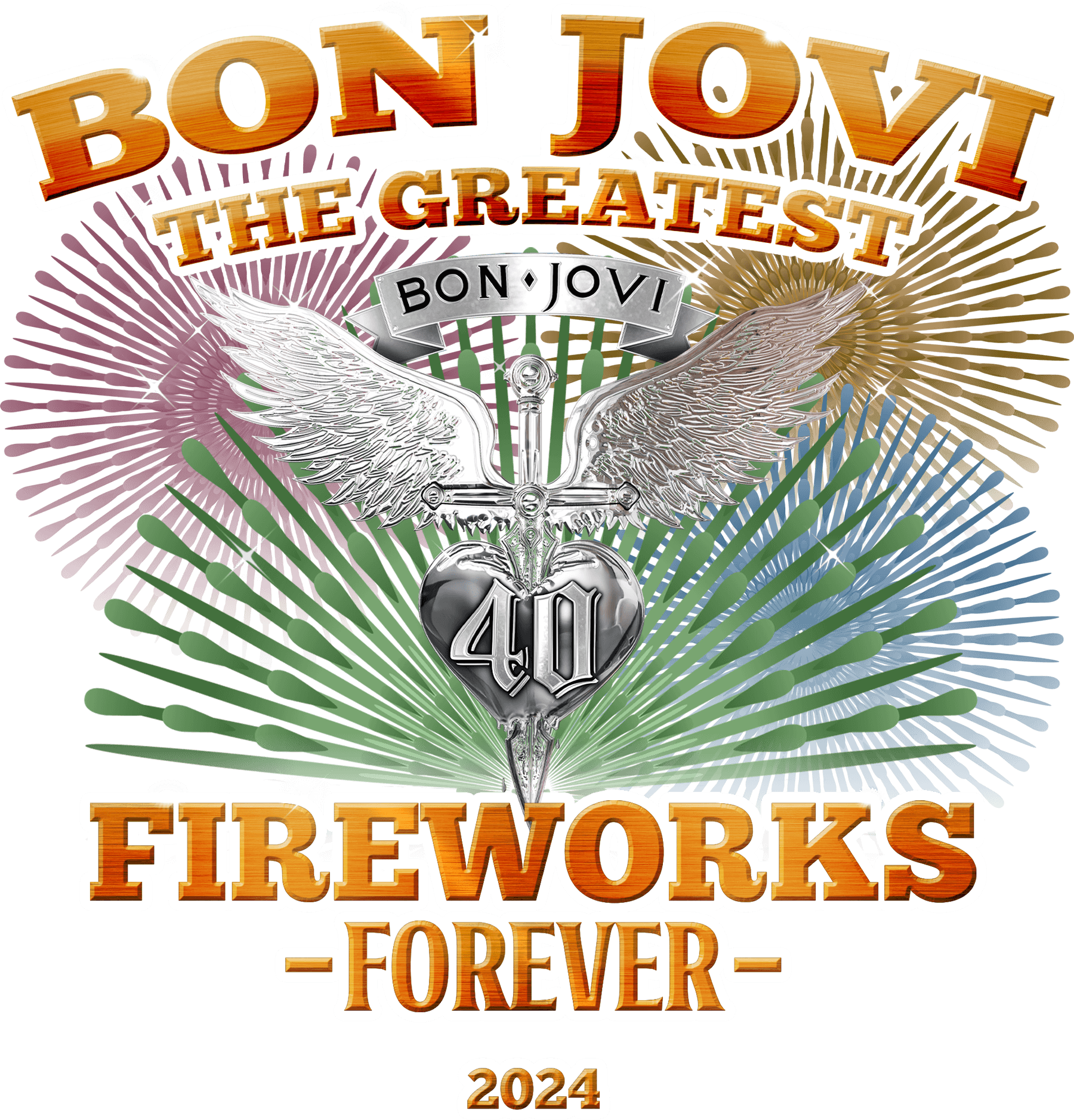 BON JOVI THE GREATEST FIREWORKS 2024-FOREVER- ボン・ジョヴィ花火