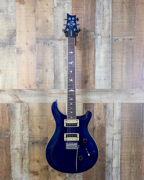 PRS SE Standard 24 Transluscent Blue Brown Gig Bag Included