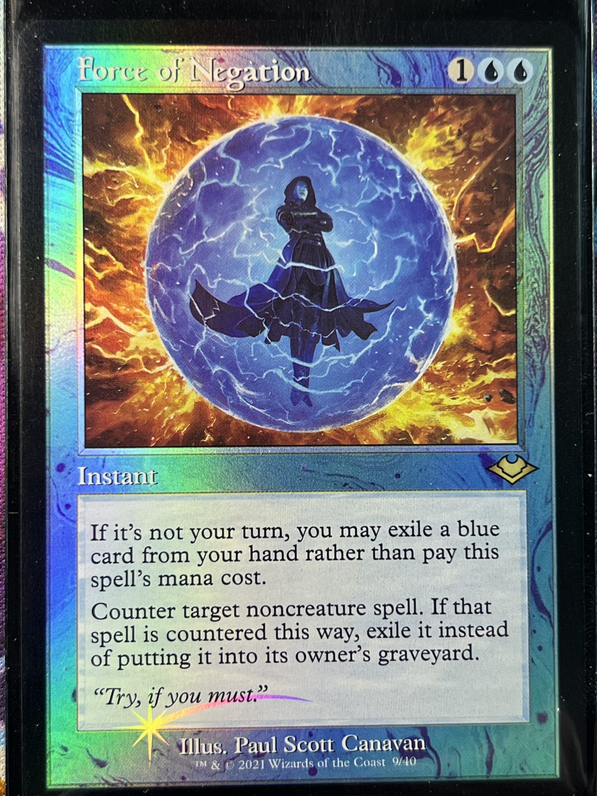 Force of Negation MH1 Retro Foil – Bootleg Mage