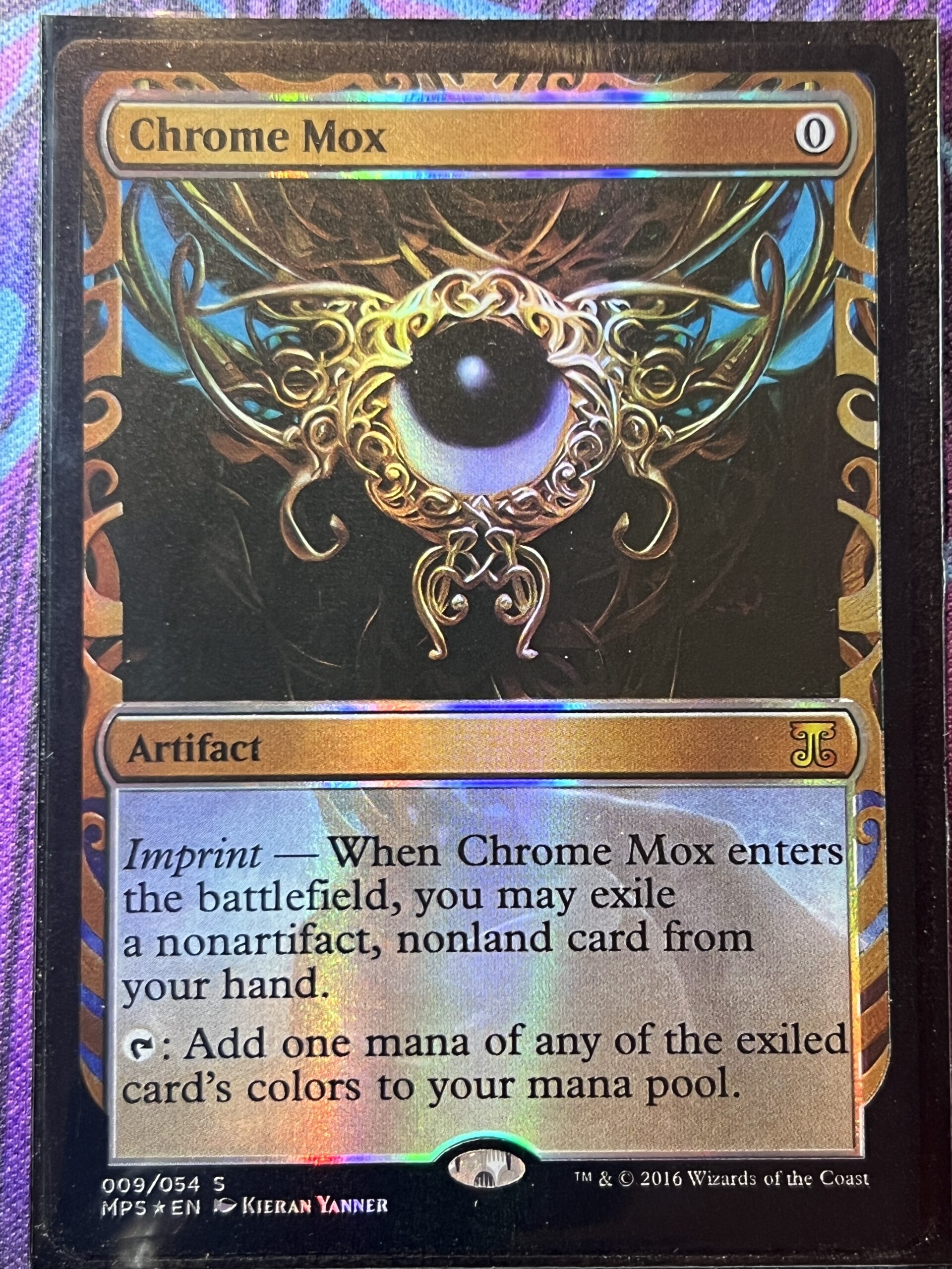 Chrome Mox MPS #9 Foil – Bootleg Mage