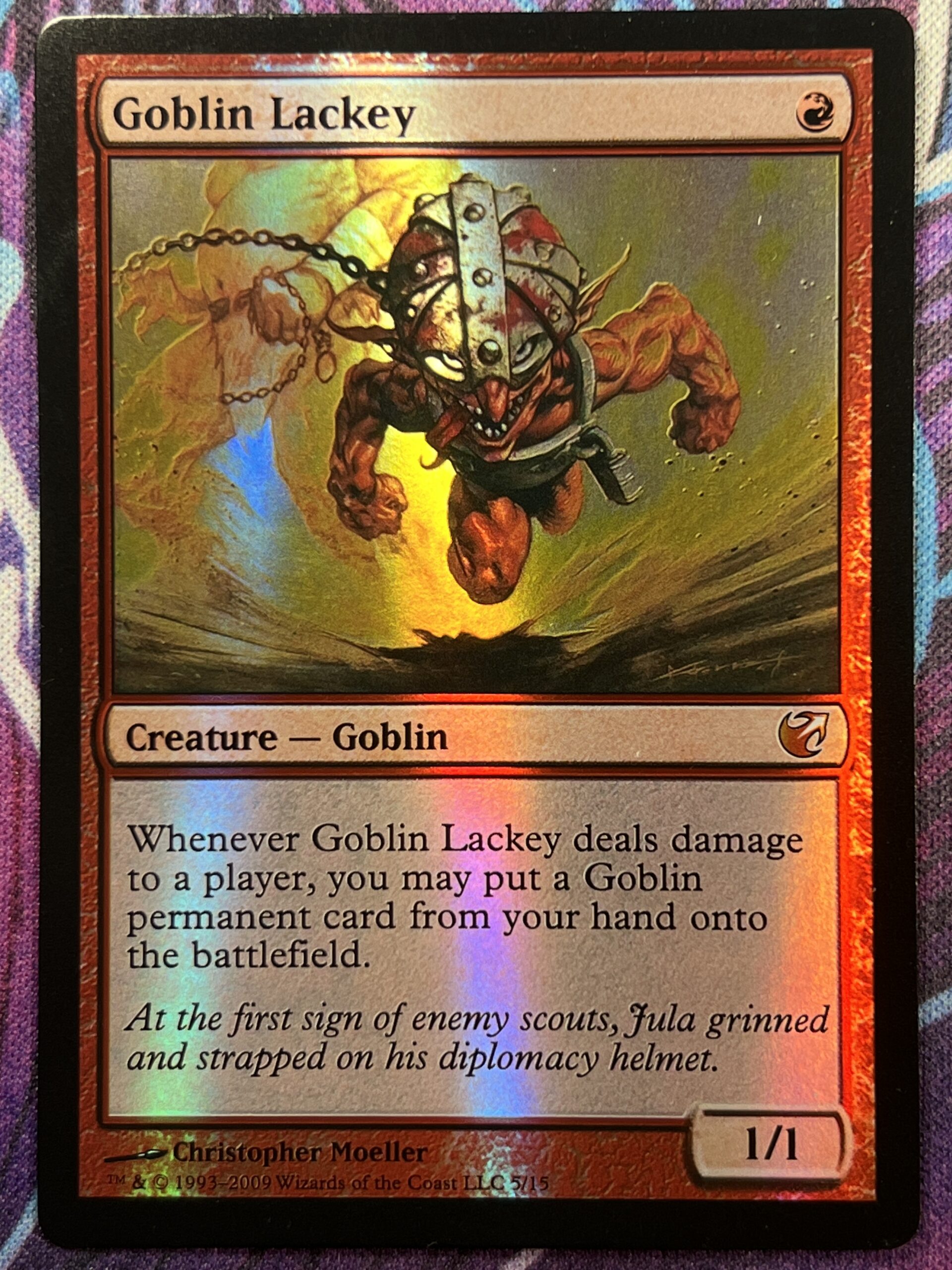 Goblin Lackey V09 Foil – Bootleg Mage