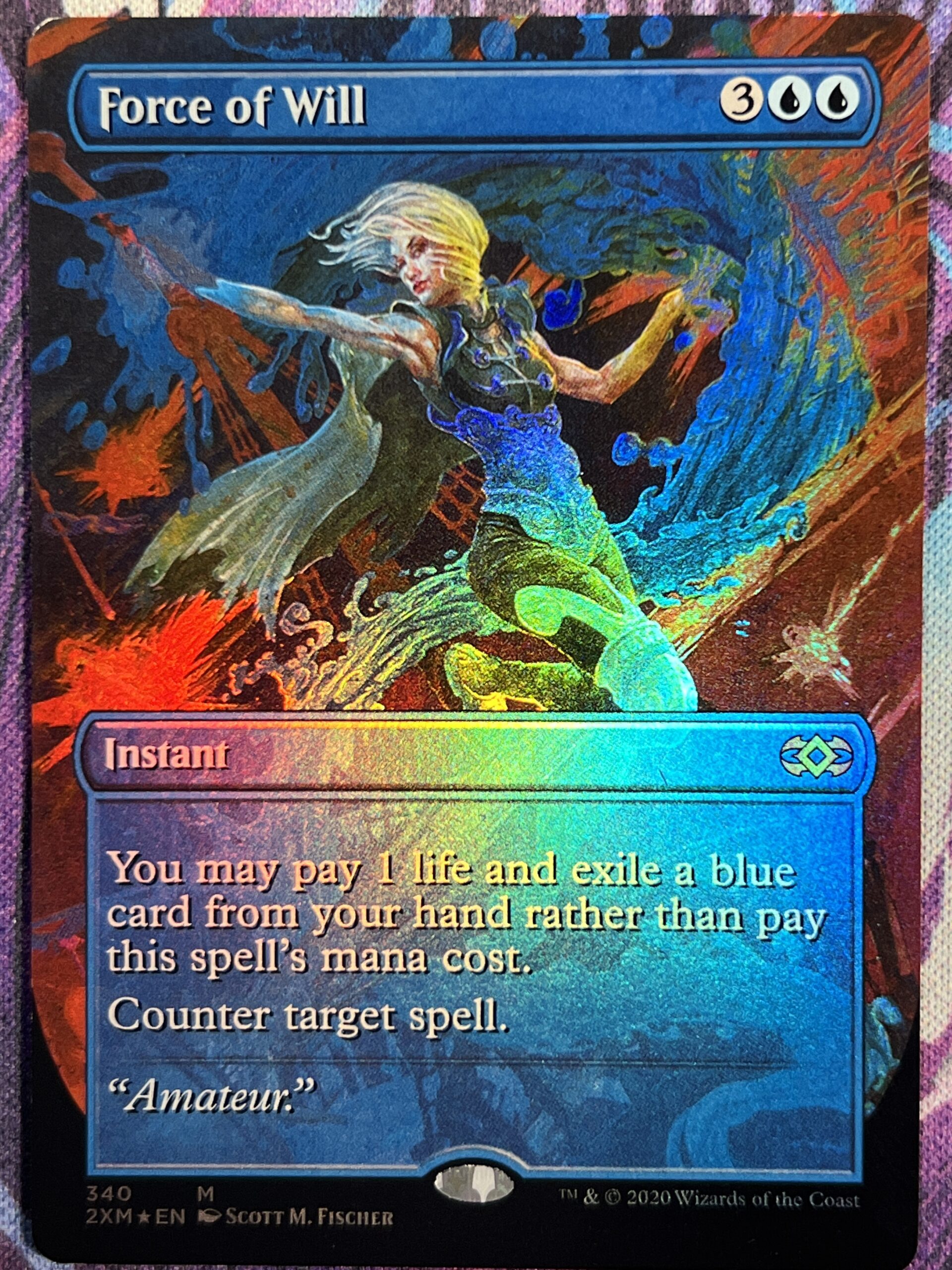 英語】意志の力/Force of Will DMR 旧枠仕様)意志の力/Force of Will