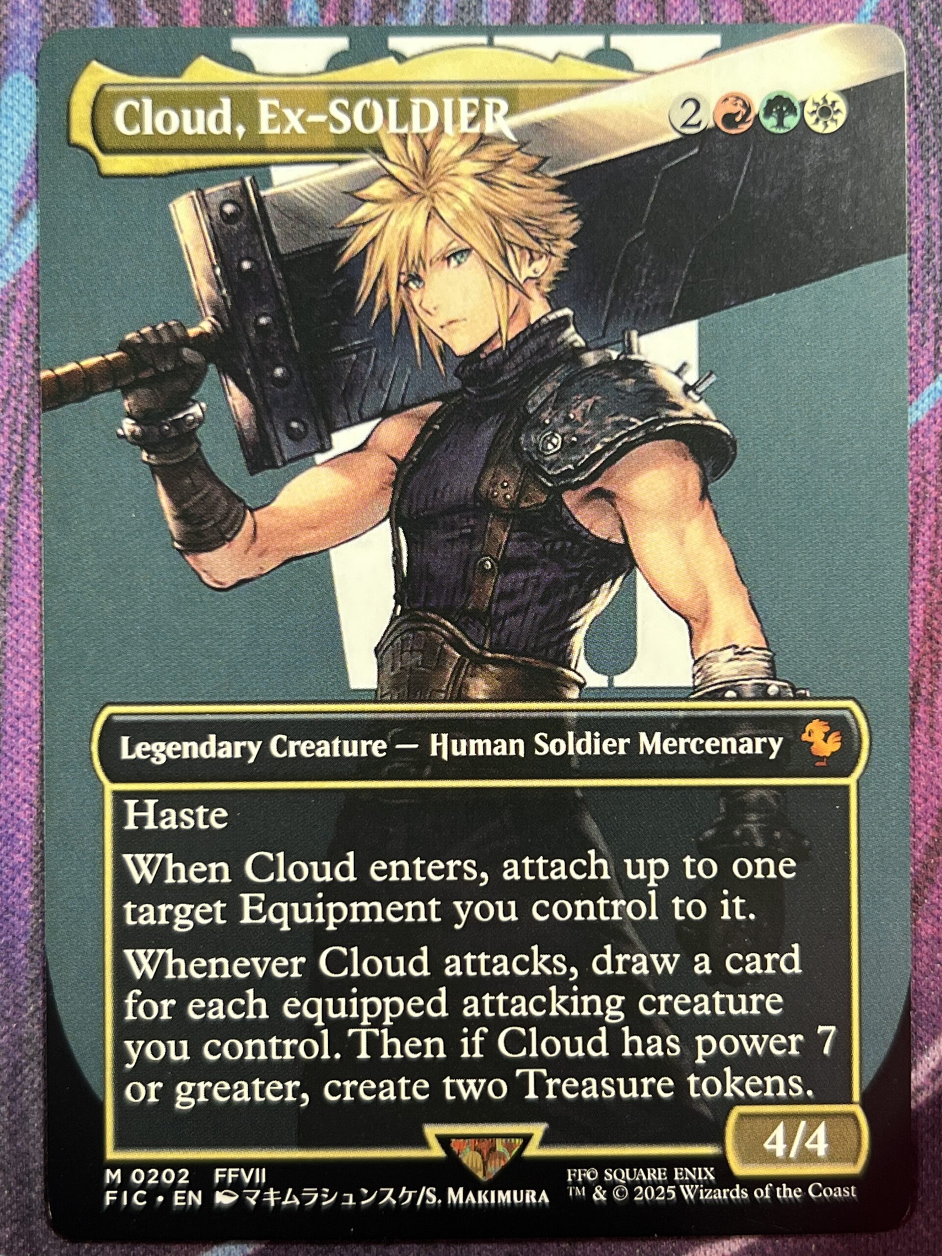 Cloud, Ex-SOLDIER FIC Full Art #202 – Bootleg Mage
