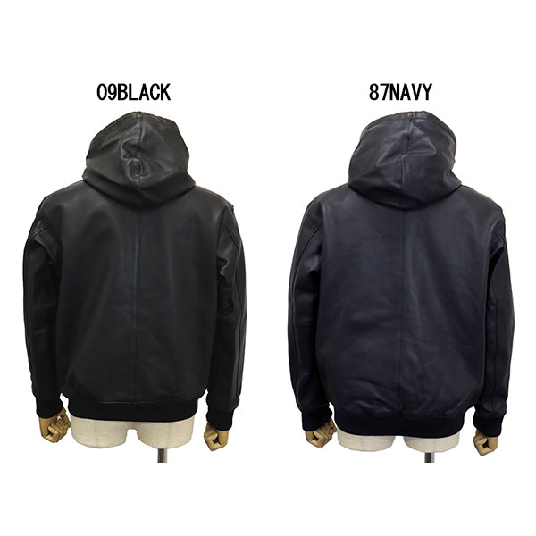 正規取扱店 Schott (ショット) 3111054 LEATHER FULL ZIP PARKA レザー